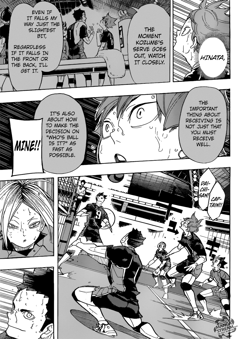 Haikyu!! Chapter 316 page 5 - Chapter 316