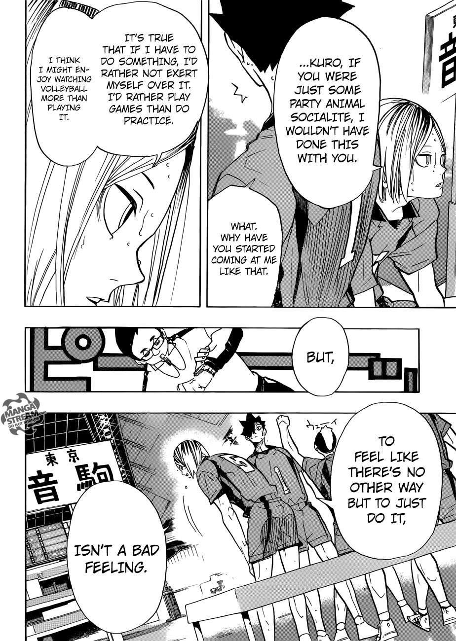 Haikyu!! Chapter 318 page 17 - Chapter 318