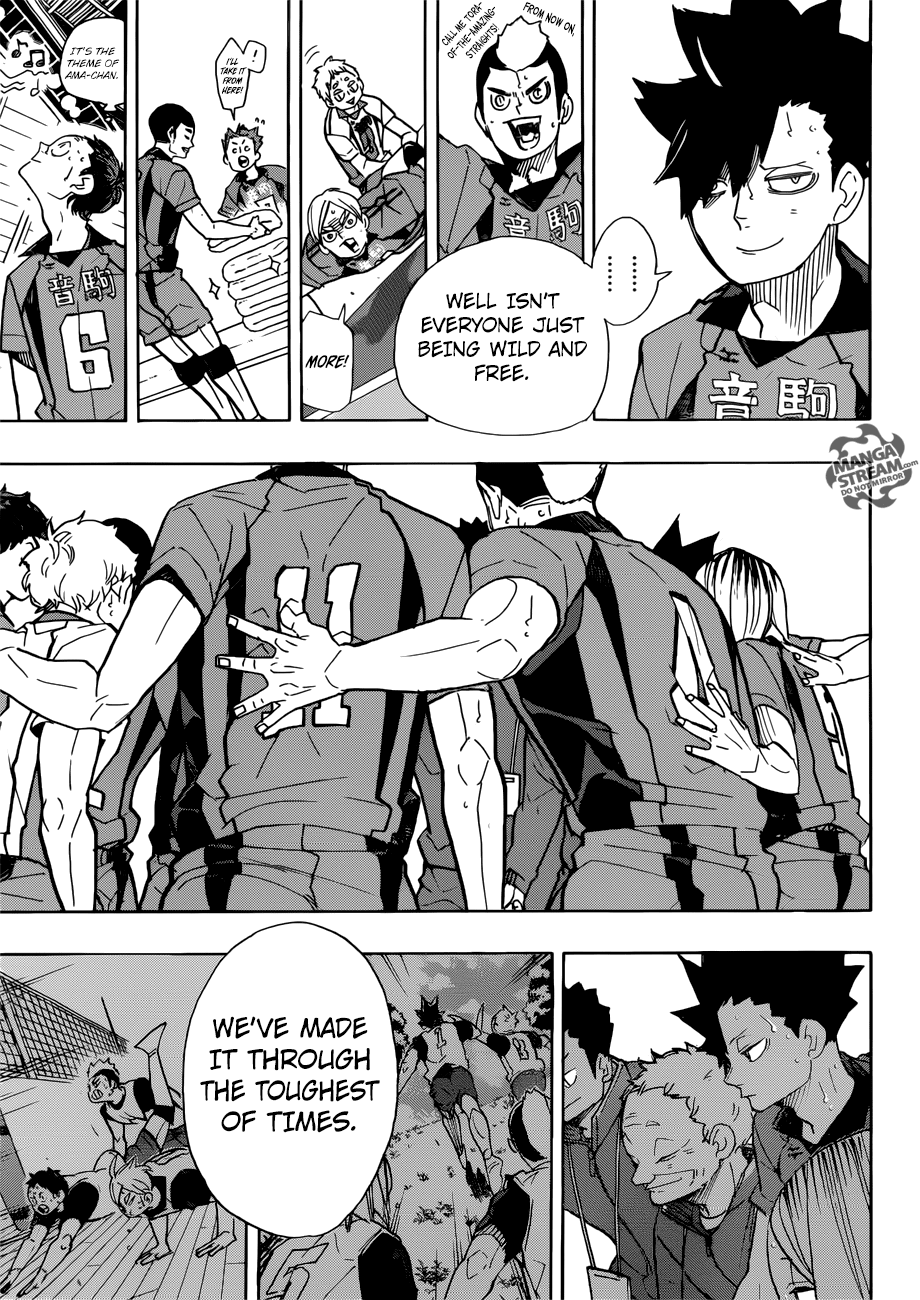 Haikyu!! Chapter 318 page 18 - Chapter 318