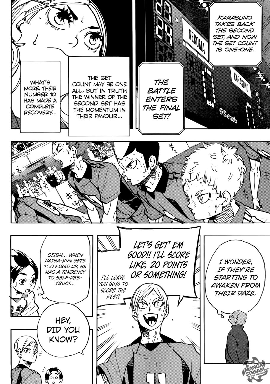 Haikyu!! Chapter 318 page 3 - Chapter 318