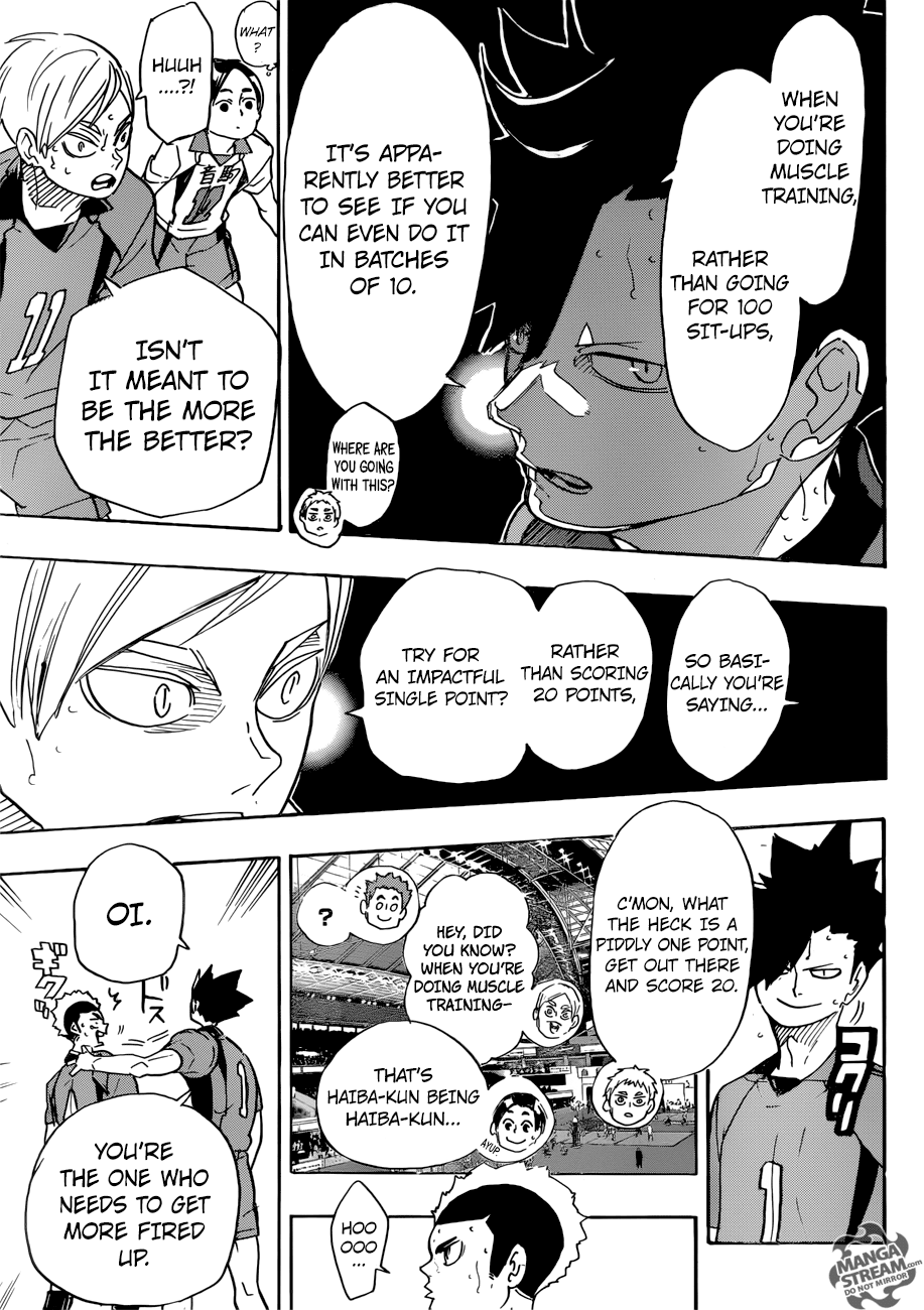 Haikyu!! Chapter 318 page 4 - Chapter 318