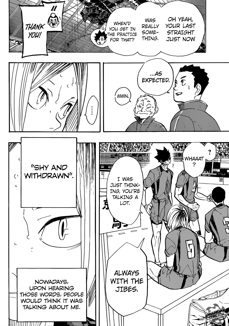 Haikyu!! Chapter 318 page 5 - Chapter 318