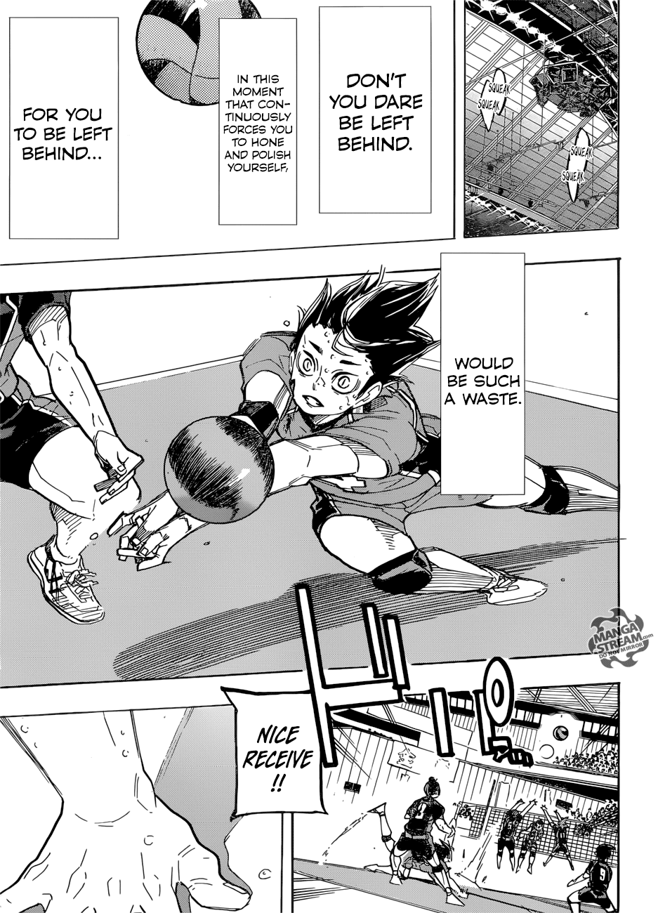 Haikyu!! Chapter 319 page 14 - Chapter 319
