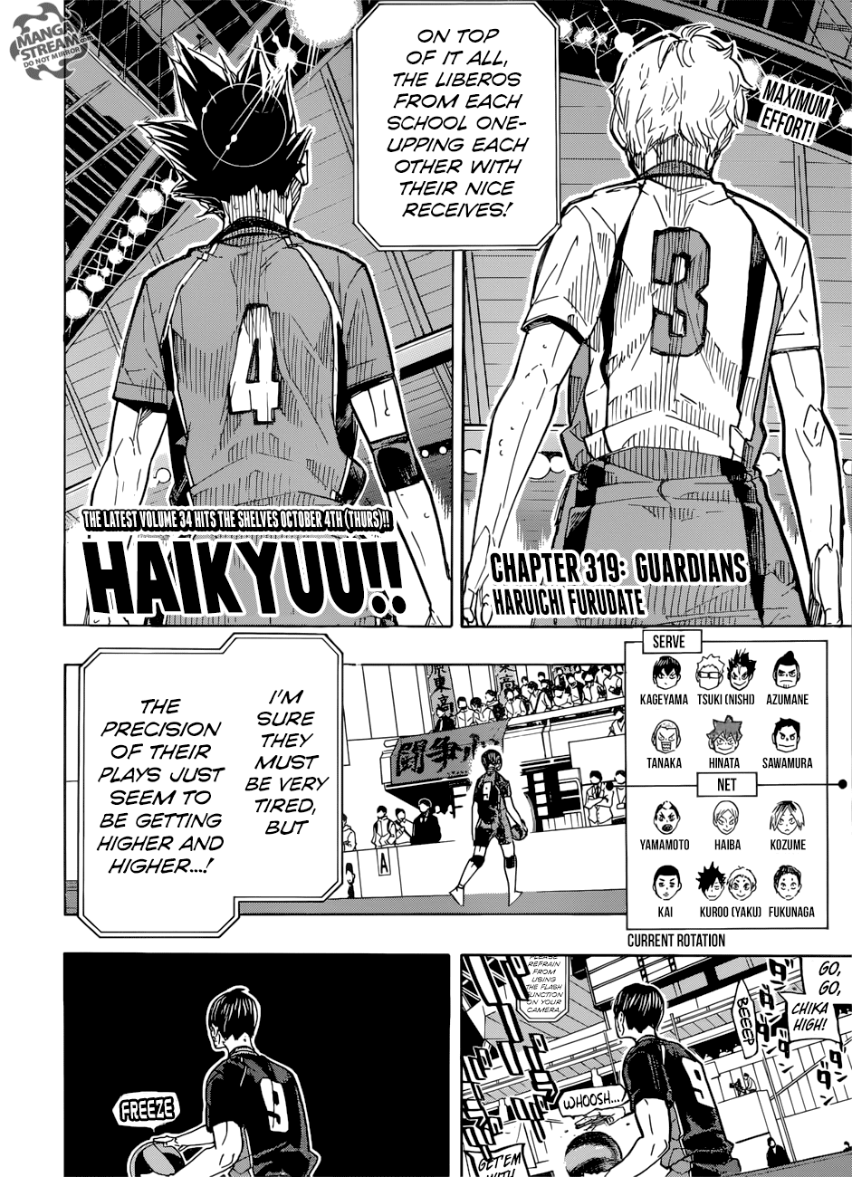Haikyu!! Chapter 319 page 6 - Chapter 319
