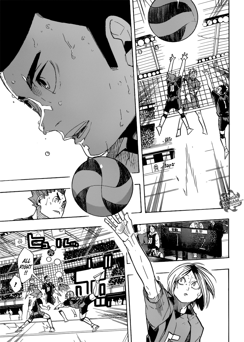 Haikyu!! Chapter 319 page 9 - Chapter 319