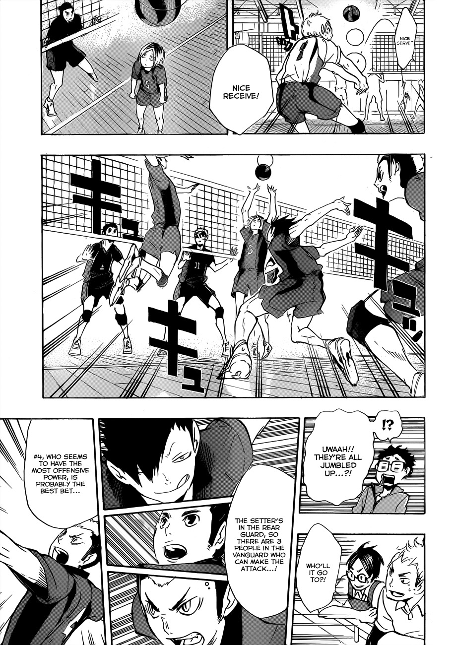 Haikyu!! Chapter 32 page 7 - Chapter 32: An Adult Cat and a Crow Chick