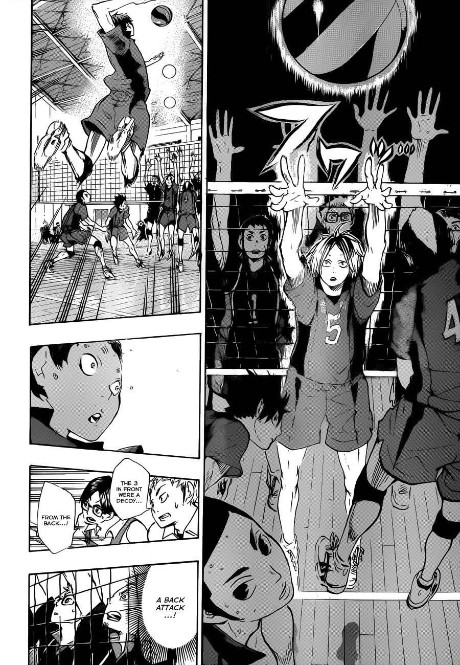 Haikyu!! Chapter 32 page 8 - Chapter 32: An Adult Cat and a Crow Chick