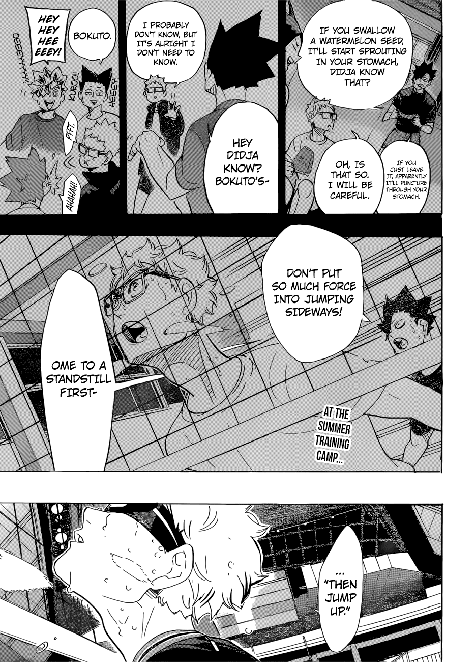 Haikyu!! Chapter 320 page 1 - Chapter 320