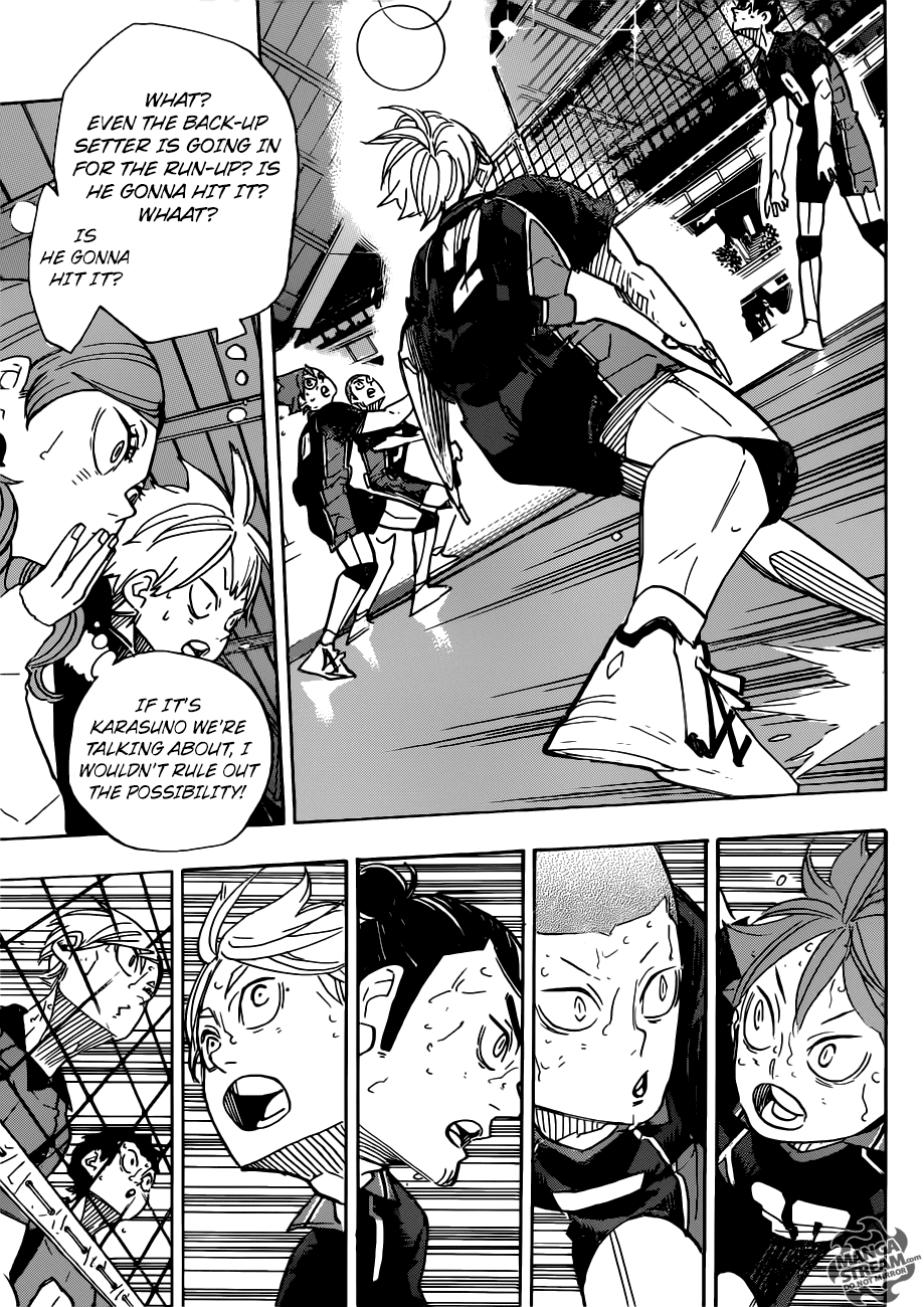Haikyu!! Chapter 321 page 14 - Chapter 321