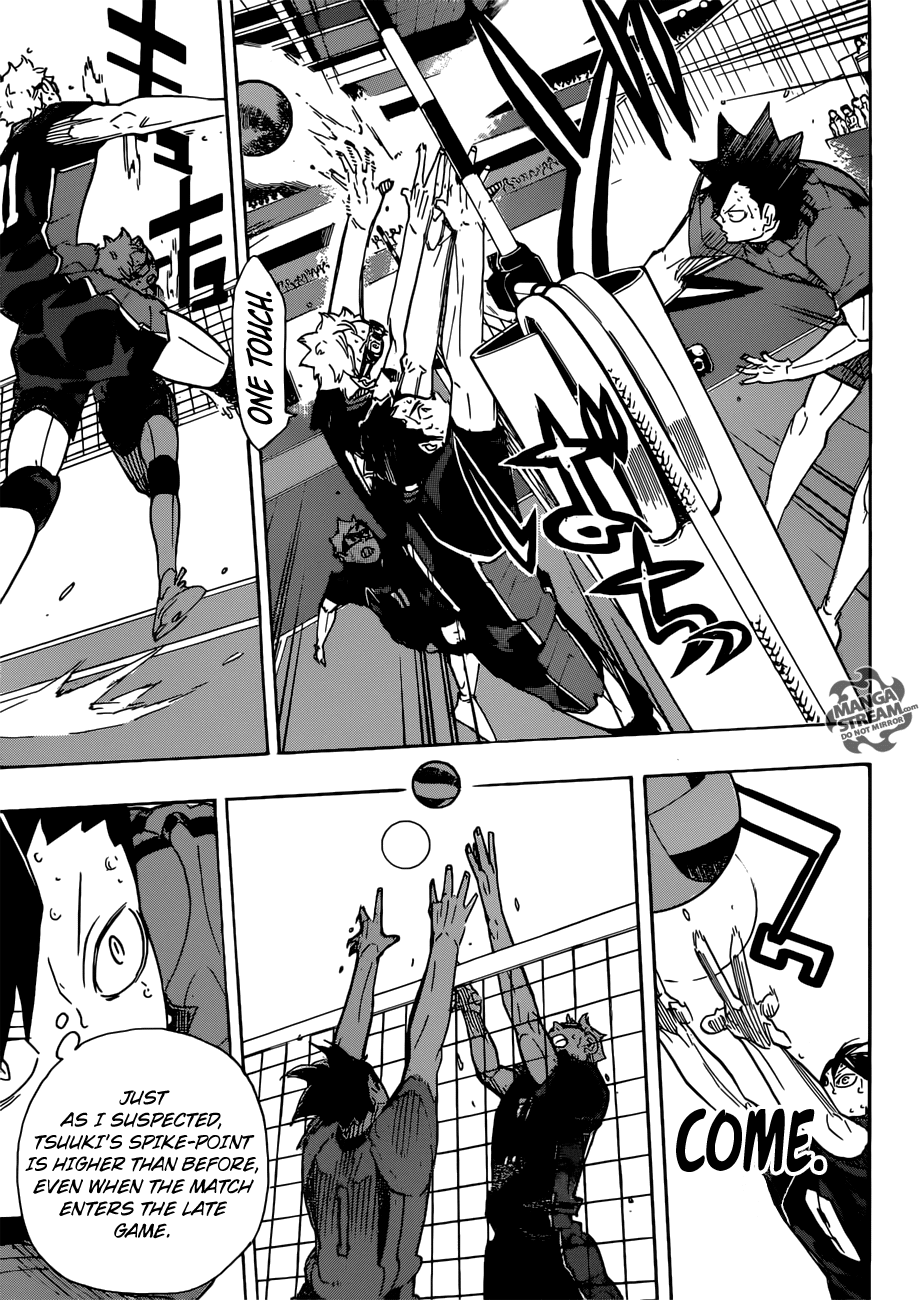 Haikyu!! Chapter 321 page 8 - Chapter 321