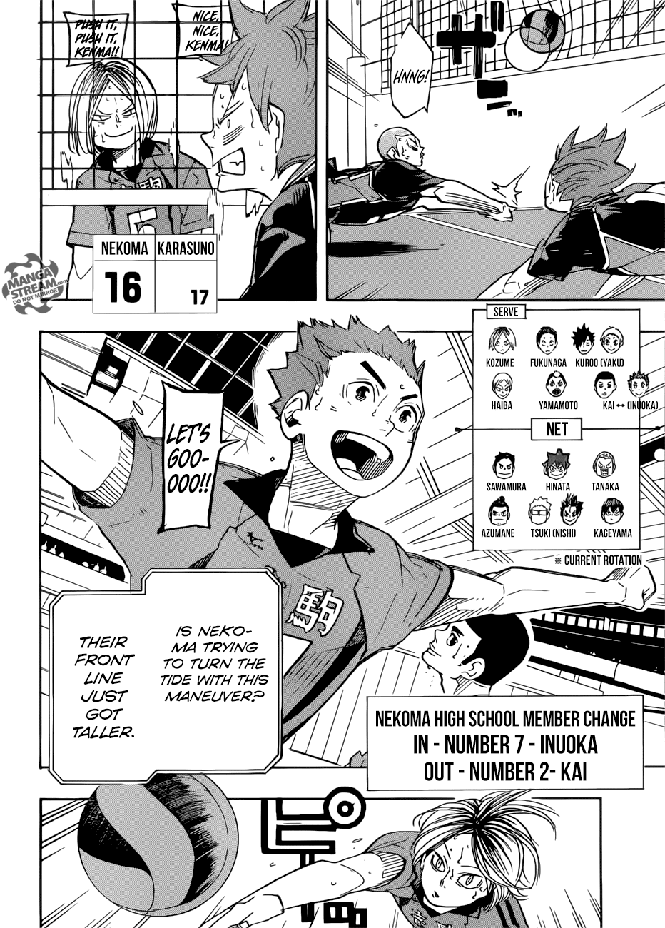 Haikyu!! Chapter 322 page 8 - Chapter 322