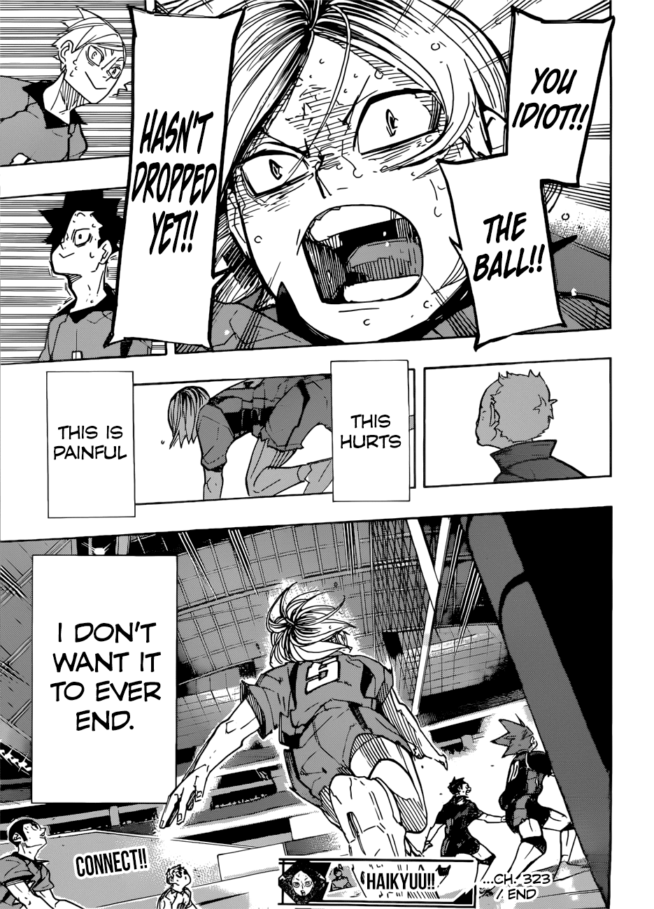 Haikyu!! Chapter 323 page 17 - Chapter 323