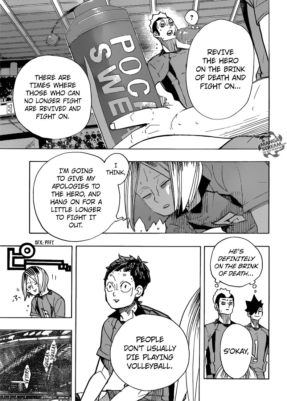 Haikyu!! Chapter 323 page 5 - Chapter 323