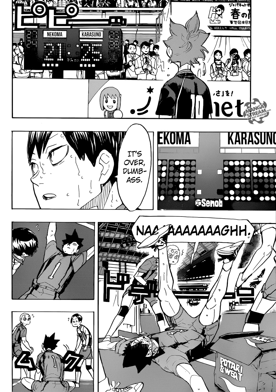 Haikyu!! Chapter 324 page 14 - Chapter 324