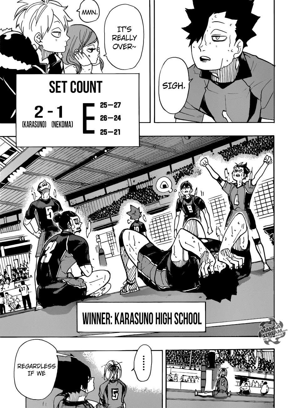 Haikyu!! Chapter 324 page 15 - Chapter 324