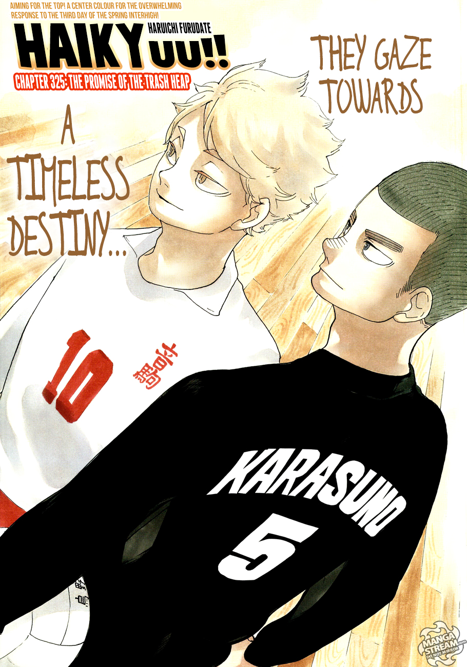 Haikyu!! Chapter 325 page 1 - Chapter 325