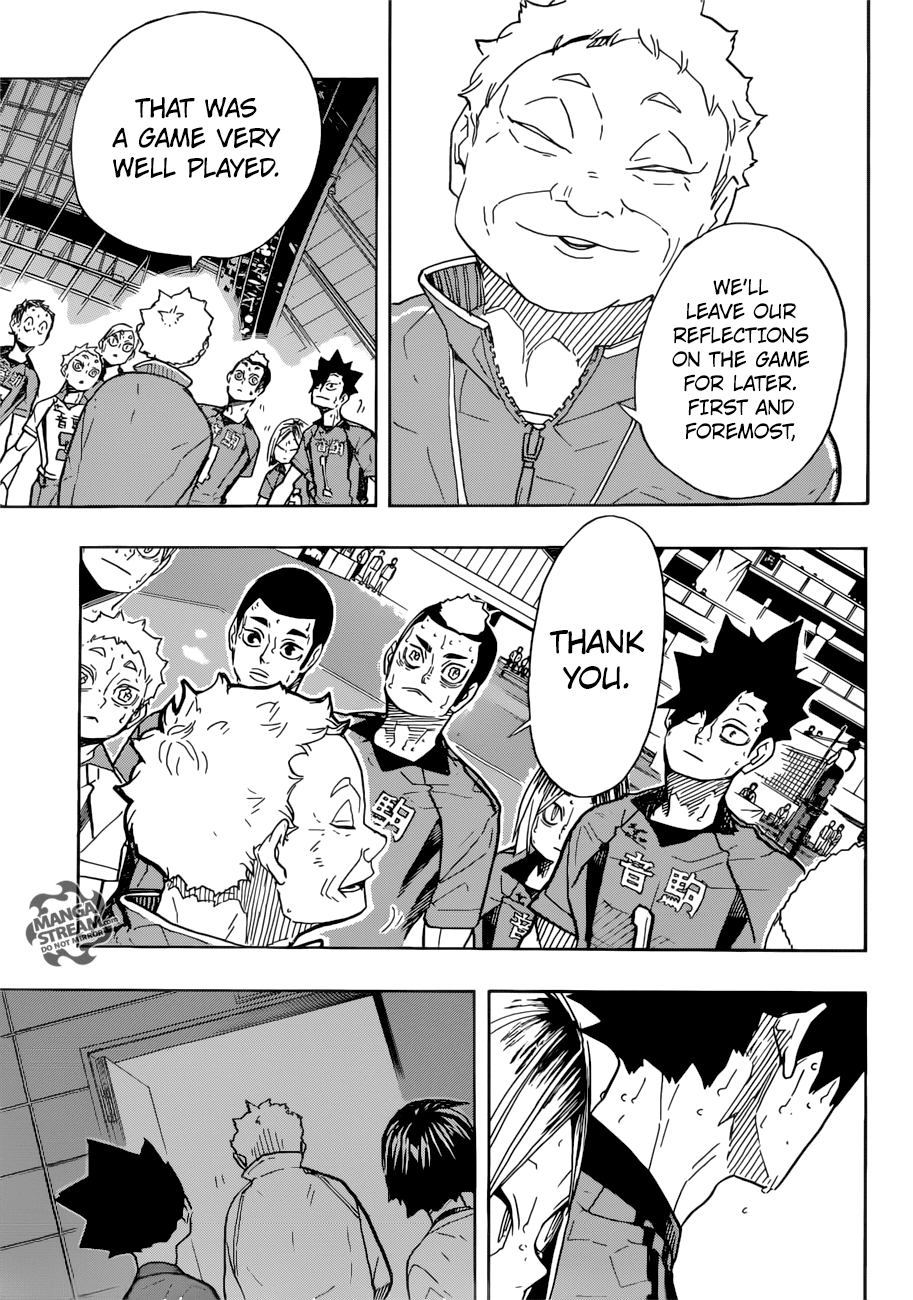 Haikyu!! Chapter 325 page 13 - Chapter 325