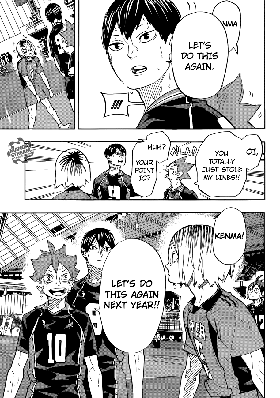 Haikyu!! Chapter 325 page 15 - Chapter 325