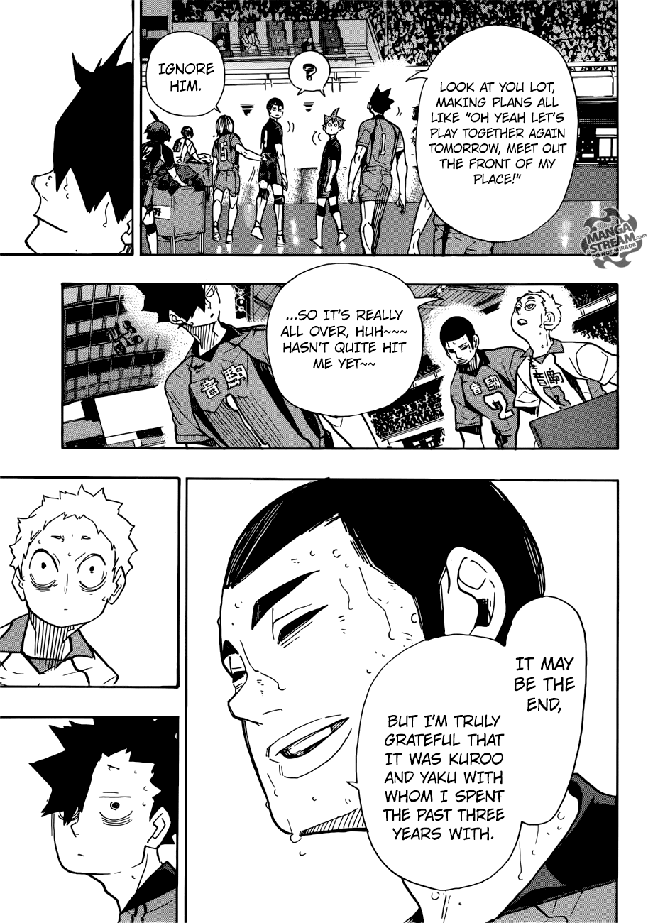 Haikyu!! Chapter 325 page 17 - Chapter 325