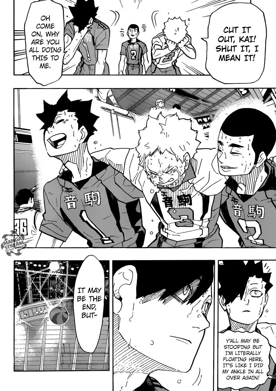 Haikyu!! Chapter 325 page 18 - Chapter 325