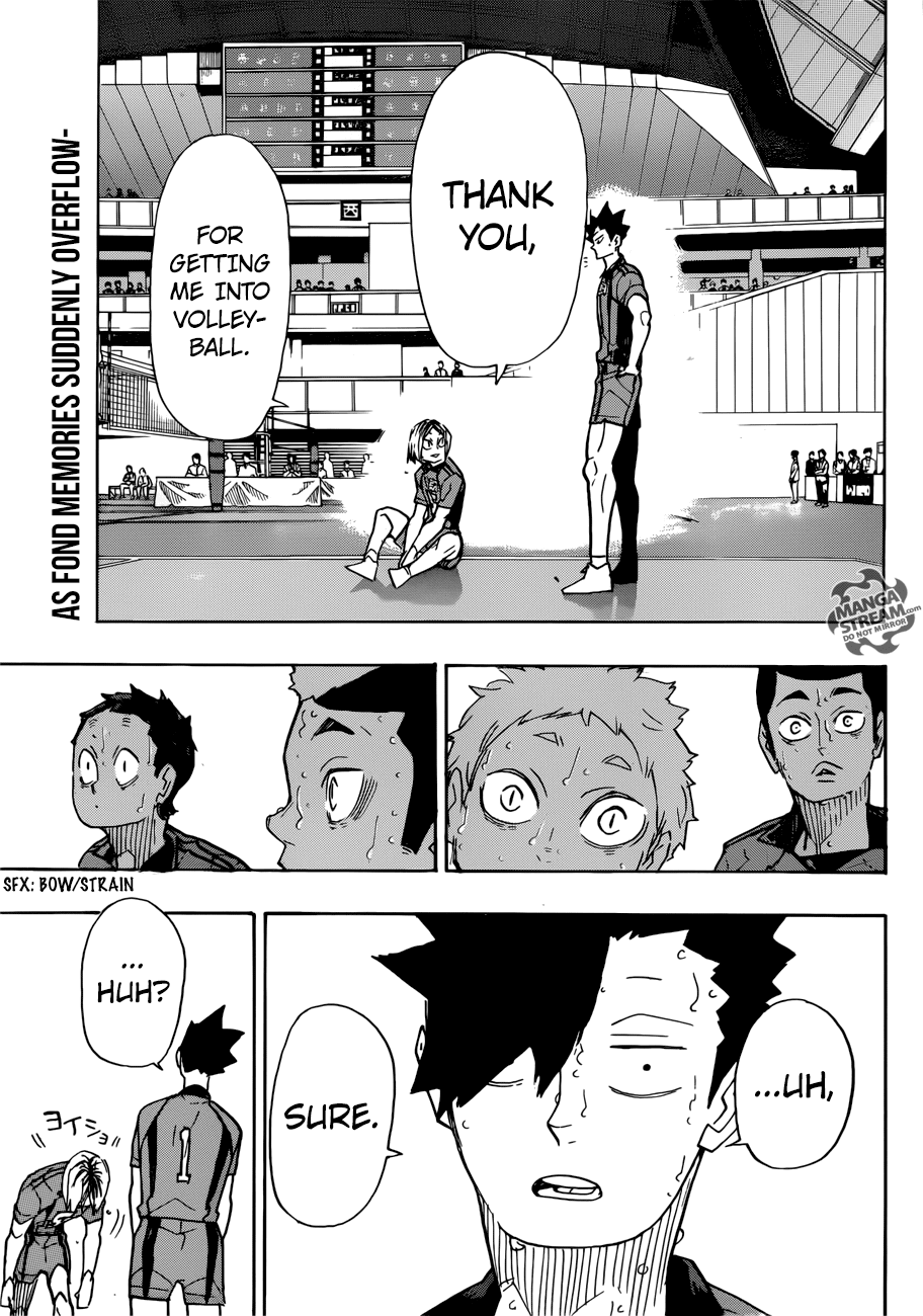 Haikyu!! Chapter 325 page 3 - Chapter 325