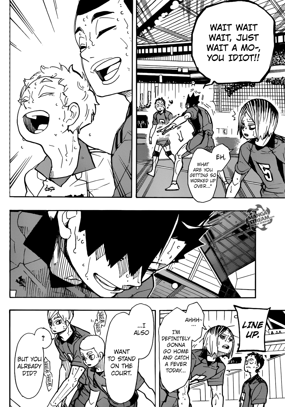 Haikyu!! Chapter 325 page 4 - Chapter 325