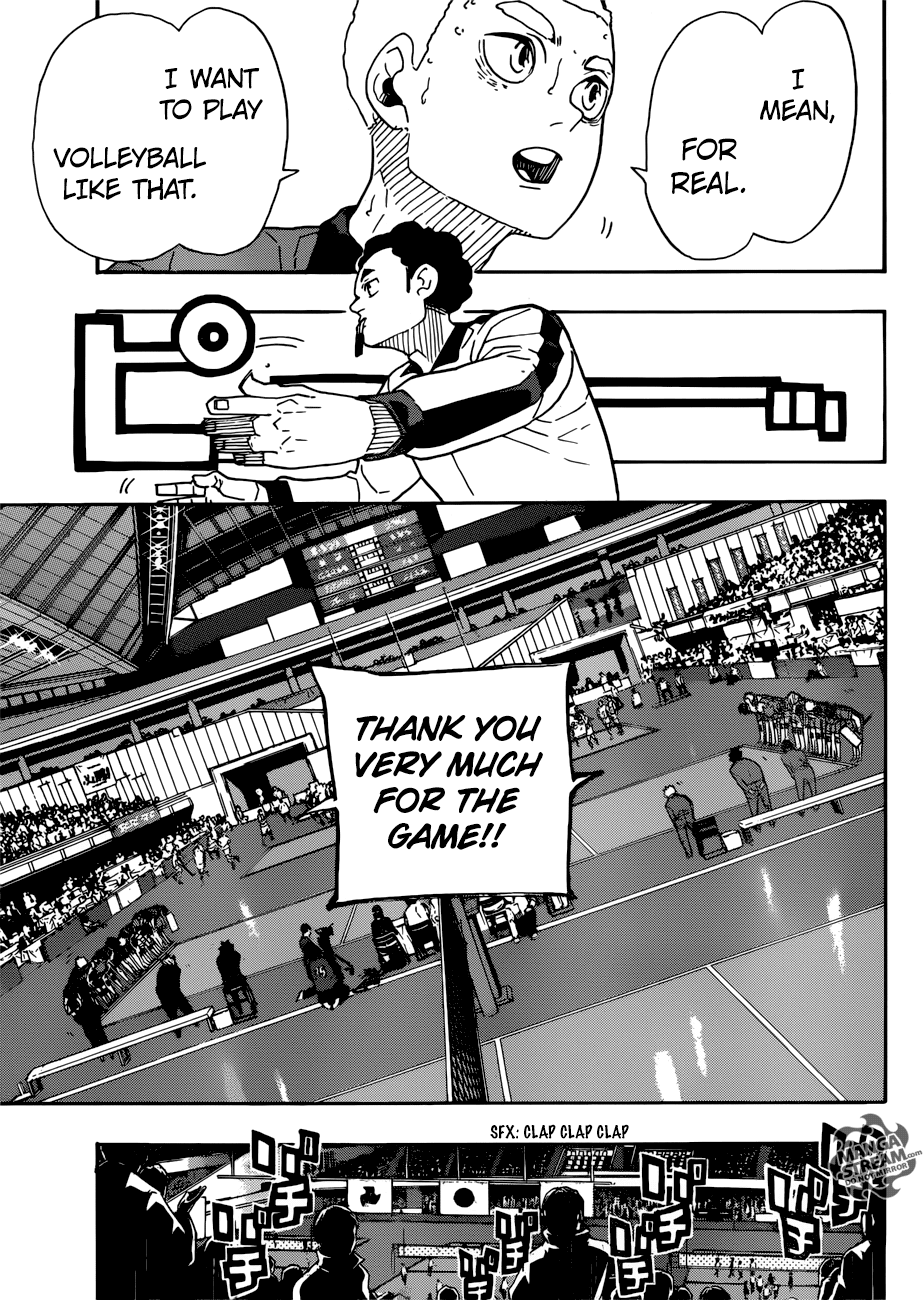 Haikyu!! Chapter 325 page 5 - Chapter 325