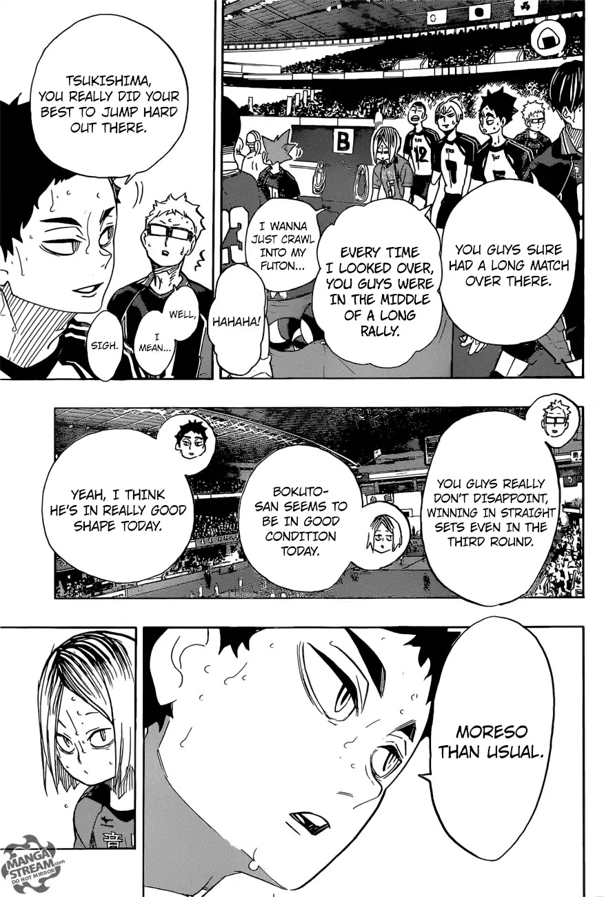 Haikyu!! Chapter 326 page 8 - Chapter 326: Afternoon
