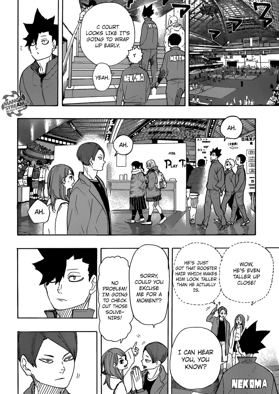 Haikyu!! Chapter 327 page 11 - Chapter 327: Volleyball Bugs