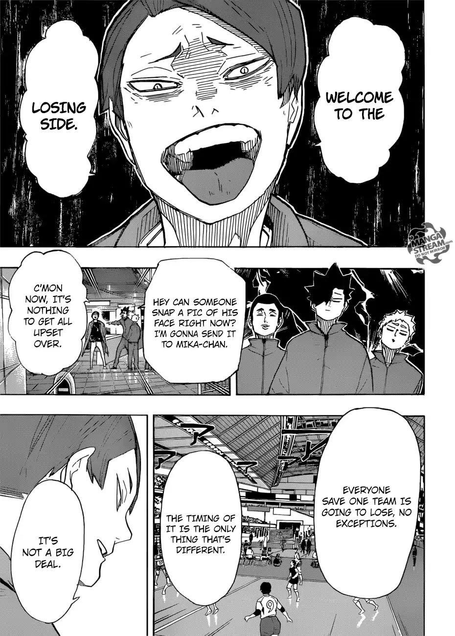 Haikyu!! Chapter 327 page 12 - Chapter 327: Volleyball Bugs
