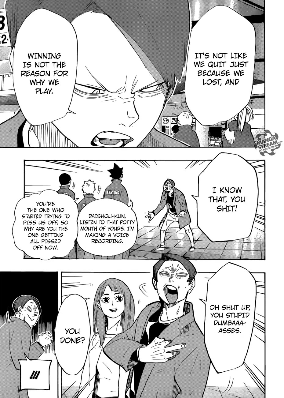 Haikyu!! Chapter 327 page 14 - Chapter 327: Volleyball Bugs