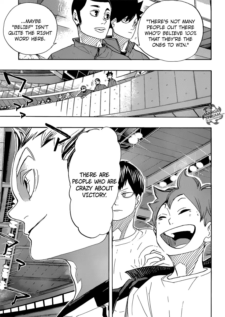 Haikyu!! Chapter 327 page 16 - Chapter 327: Volleyball Bugs