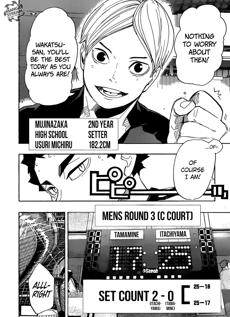 Haikyu!! Chapter 327 page 19 - Chapter 327: Volleyball Bugs