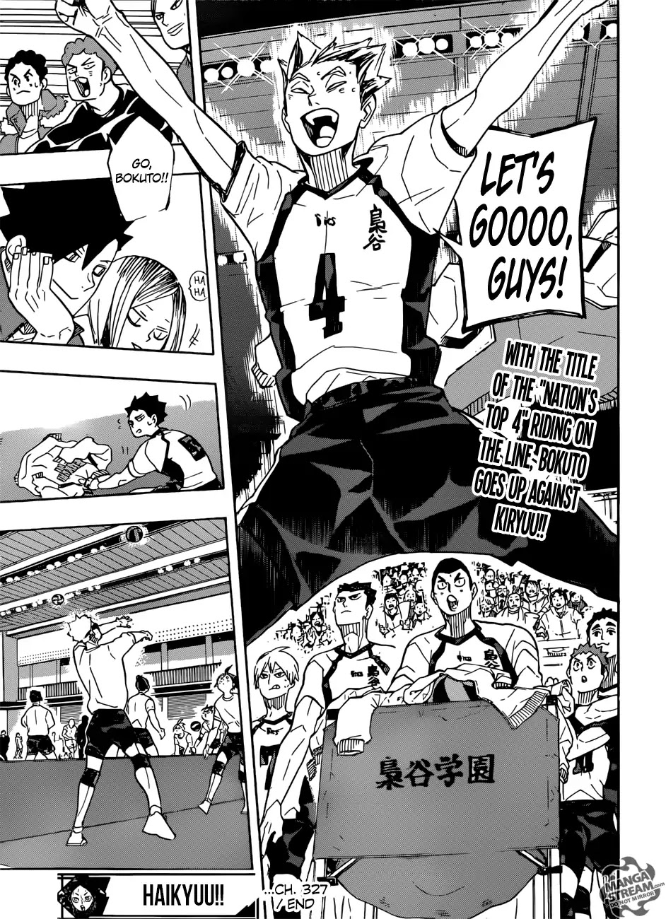 Haikyu!! Chapter 327 page 20 - Chapter 327: Volleyball Bugs