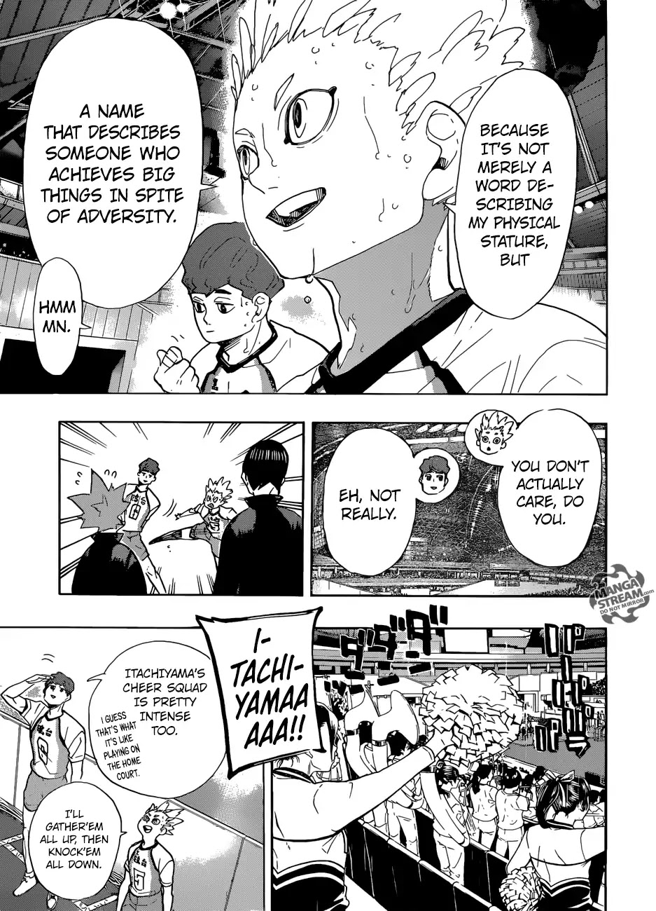 Haikyu!! Chapter 327 page 6 - Chapter 327: Volleyball Bugs