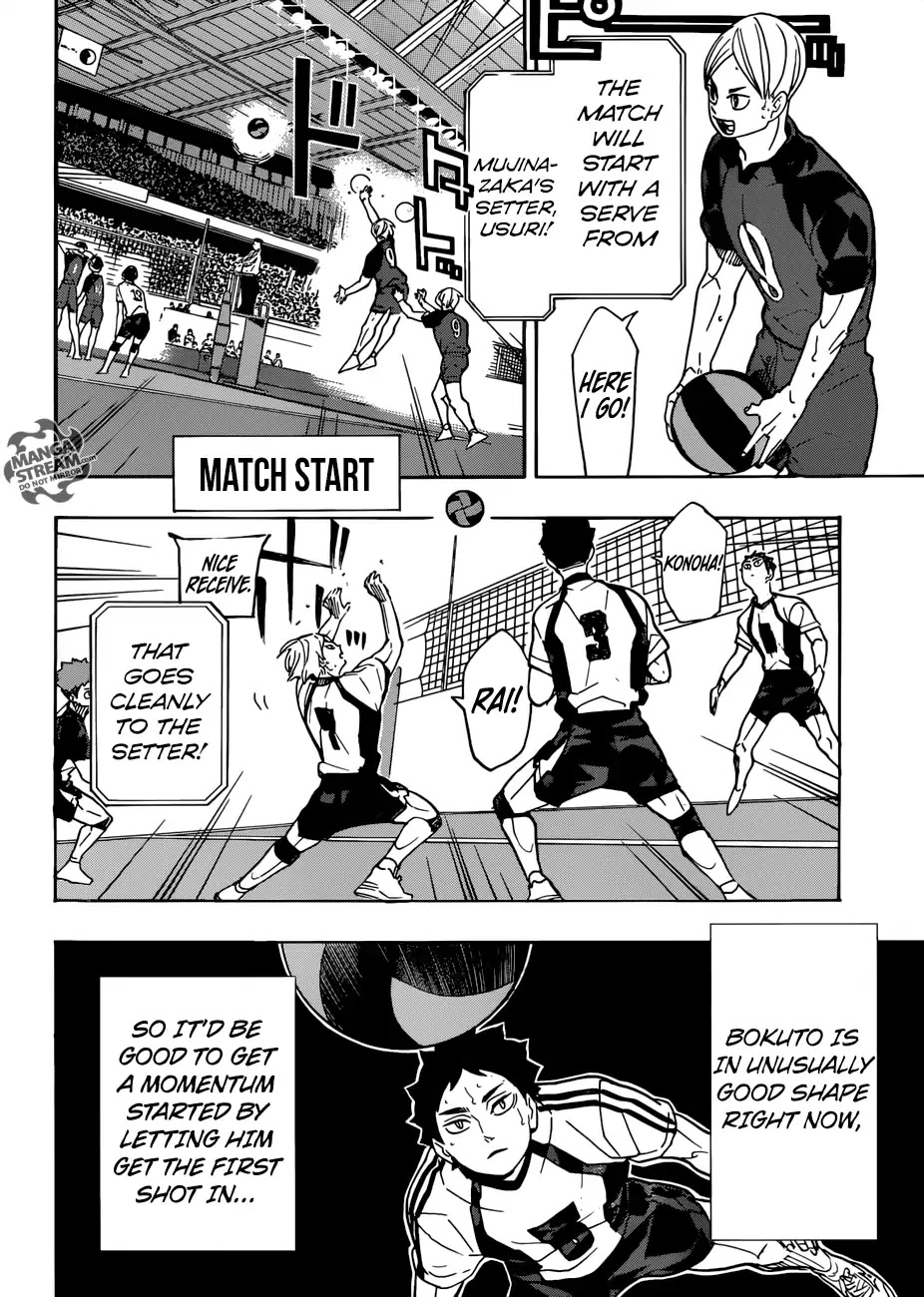 Haikyu!! Chapter 328 page 10 - Chapter 328: A battle we can't afford to lose
