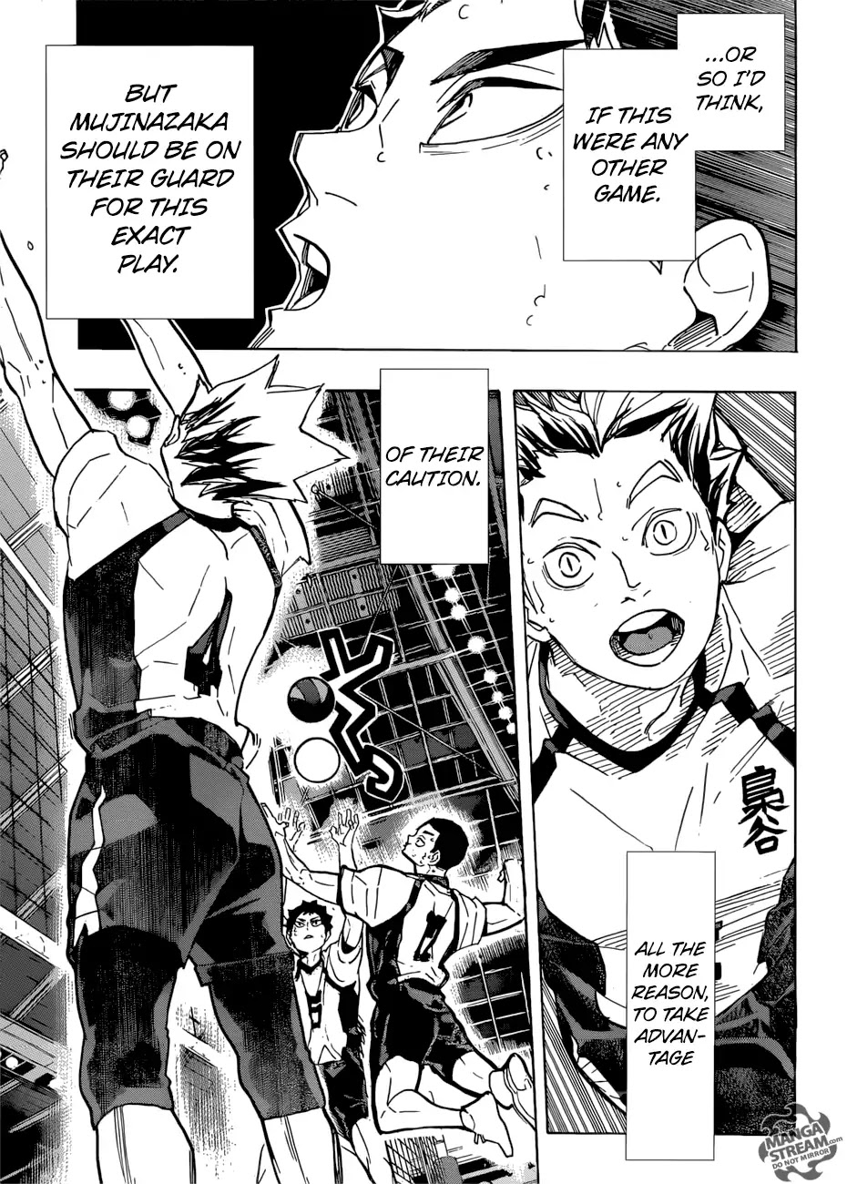 Haikyu!! Chapter 328 page 11 - Chapter 328: A battle we can't afford to lose