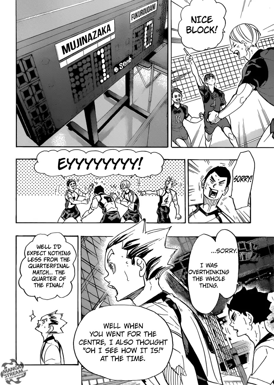 Haikyu!! Chapter 328 page 13 - Chapter 328: A battle we can't afford to lose