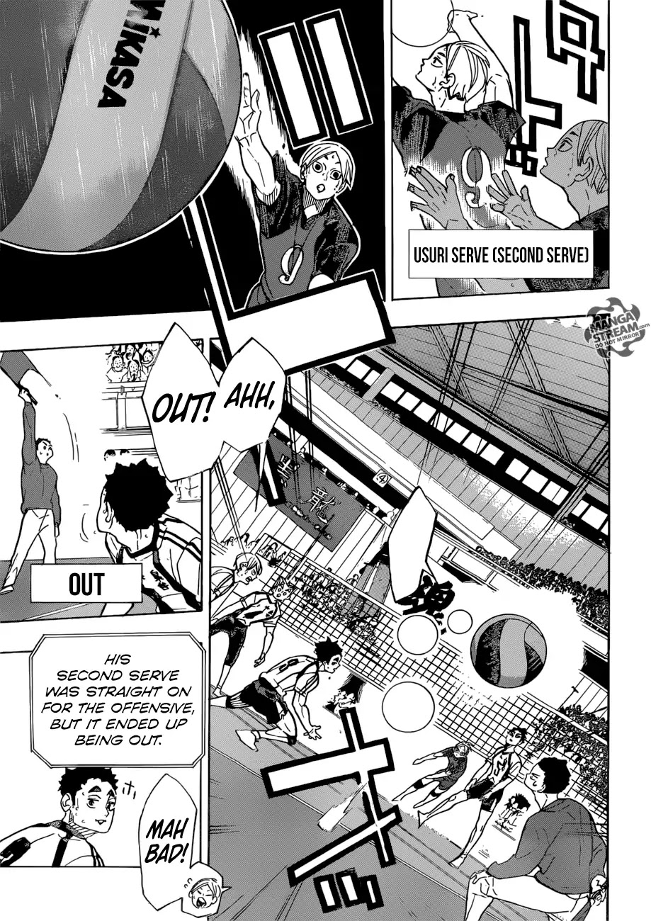 Haikyu!! Chapter 328 page 14 - Chapter 328: A battle we can't afford to lose