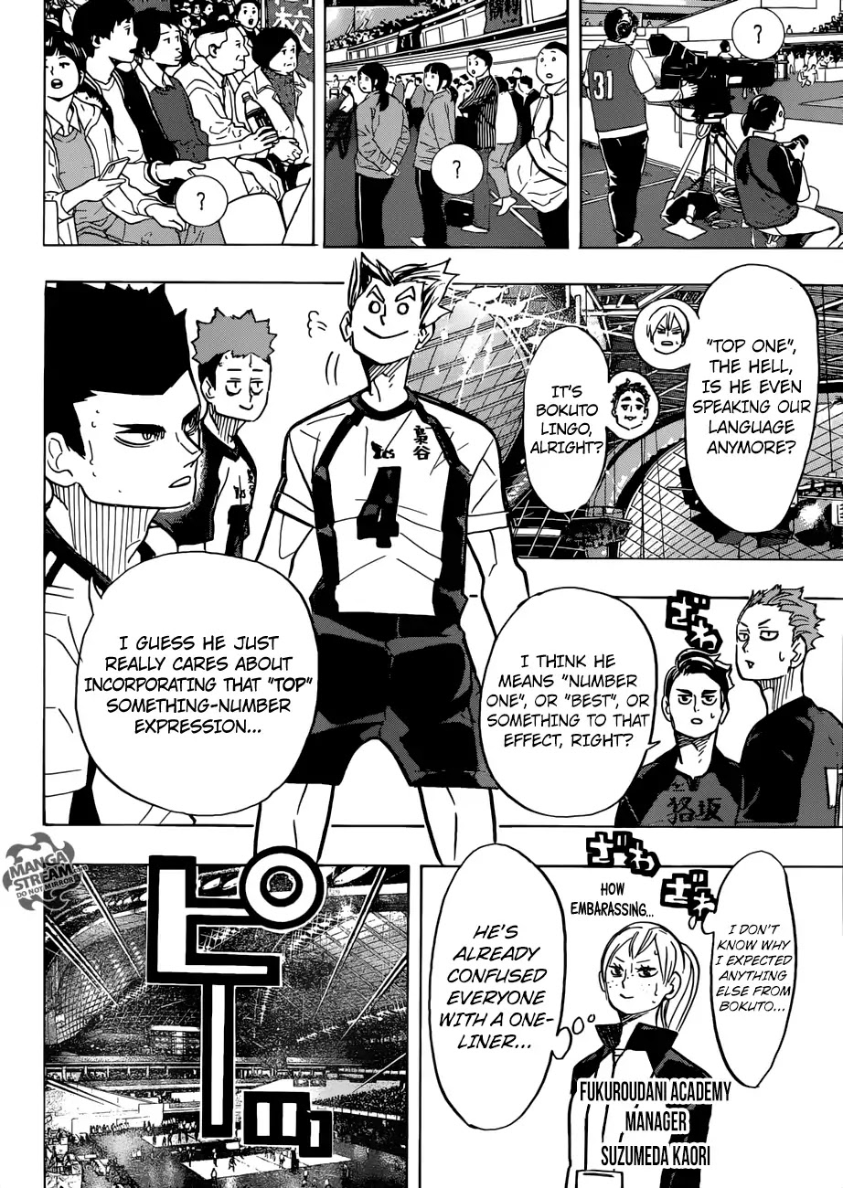 Haikyu!! Chapter 328 page 7 - Chapter 328: A battle we can't afford to lose