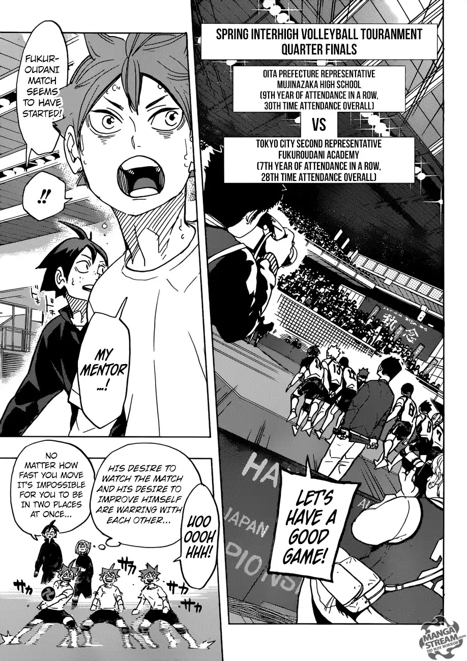 Haikyu!! Chapter 328 page 8 - Chapter 328: A battle we can't afford to lose