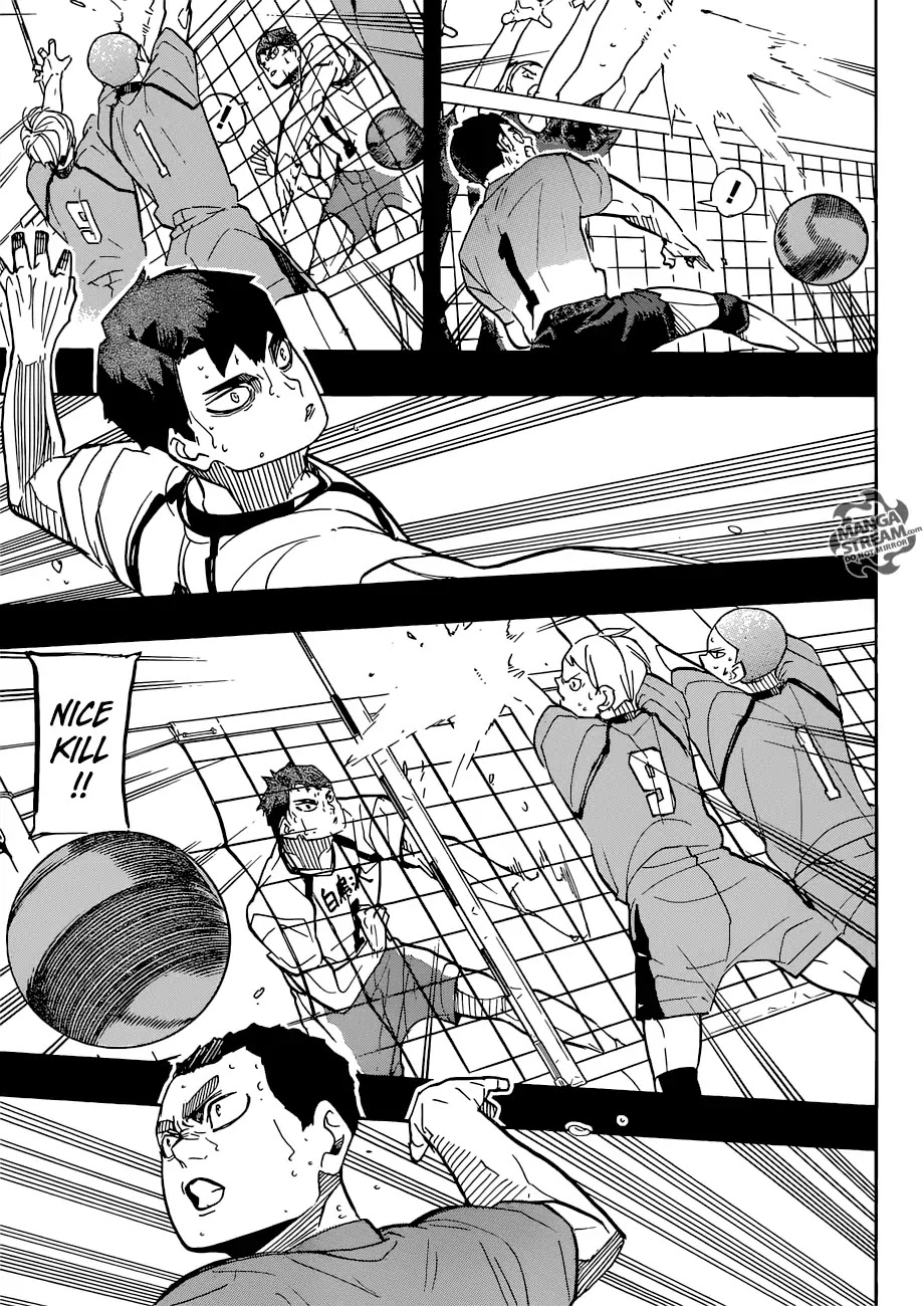 Haikyu!! Chapter 329 page 10 - Chapter 329: National Top Three Aces