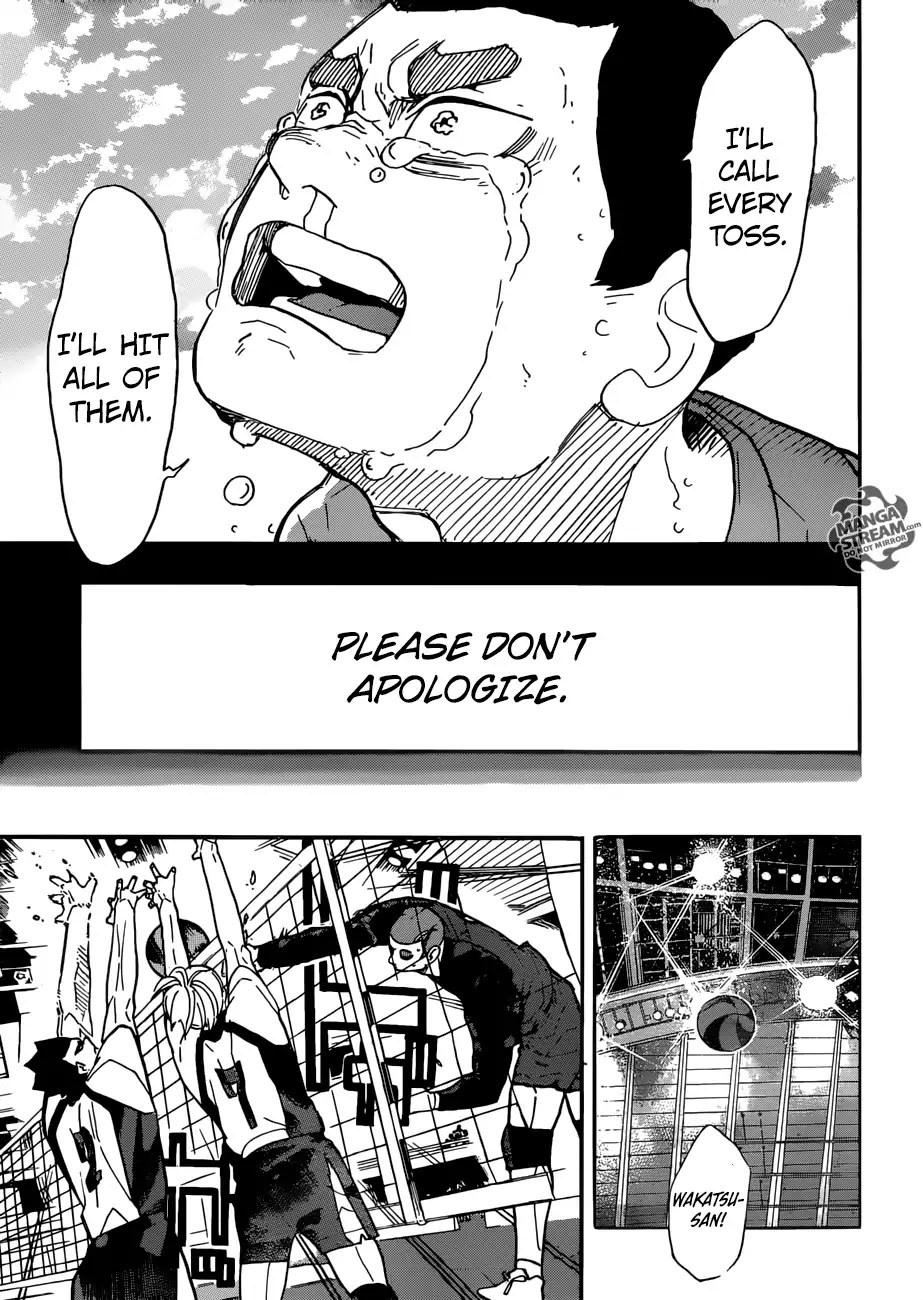 Haikyu!! Chapter 329 page 14 - Chapter 329: National Top Three Aces