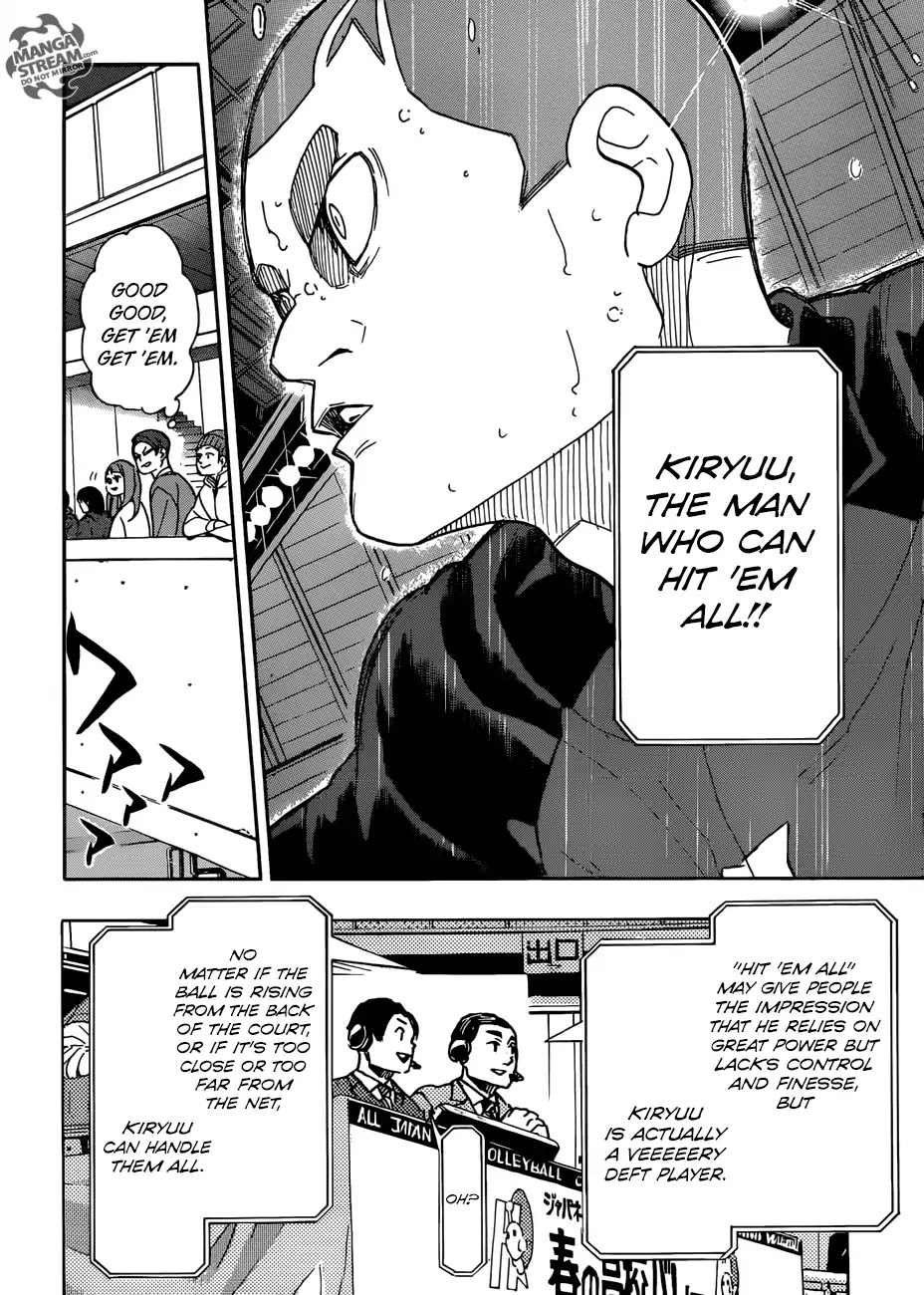 Haikyu!! Chapter 329 page 17 - Chapter 329: National Top Three Aces