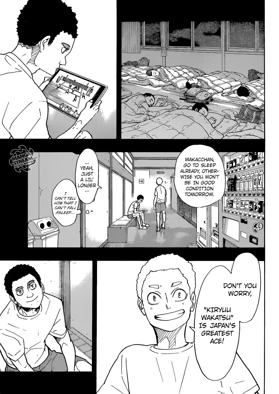 Haikyu!! Chapter 329 page 8 - Chapter 329: National Top Three Aces