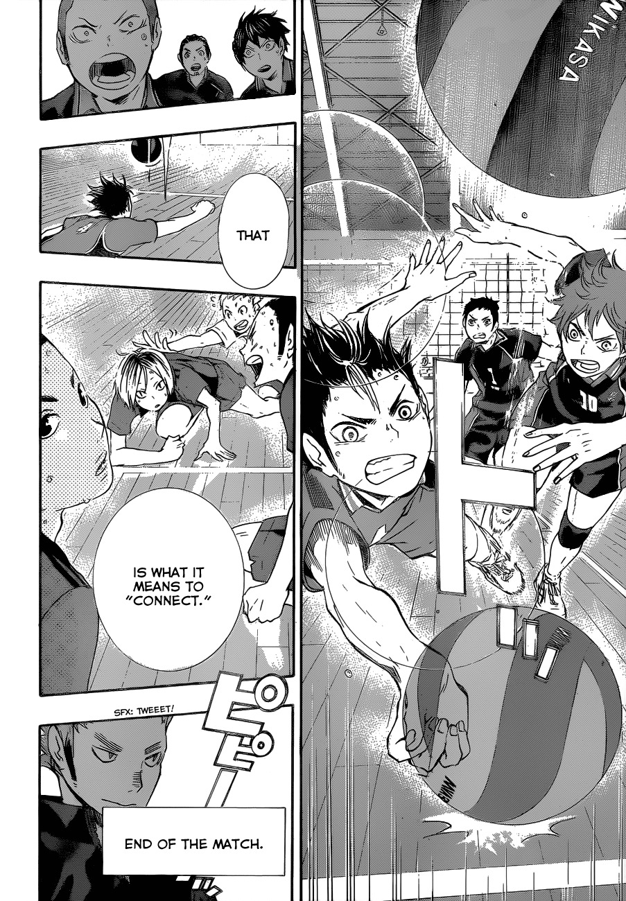 Haikyu!! Chapter 33 page 13 - Chapter 33: What It Means to "Connect"