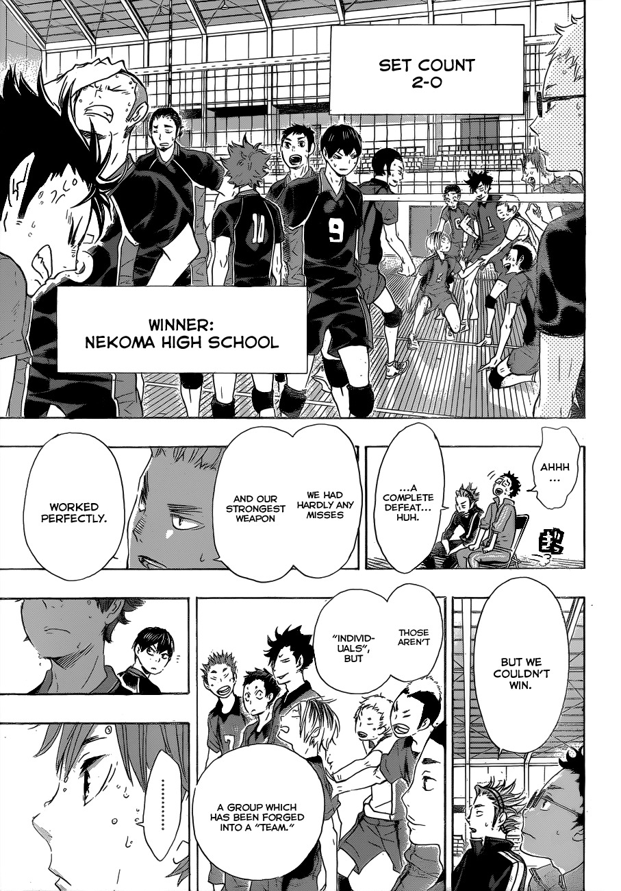 Haikyu!! Chapter 33 page 14 - Chapter 33: What It Means to "Connect"