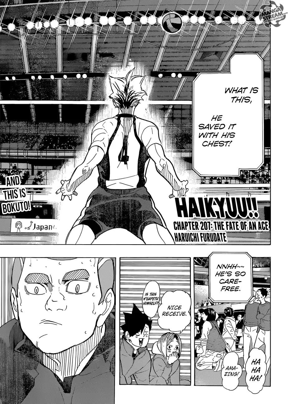 Haikyu!! Chapter 330 page 1 - Chapter 330: The Fate of an Ace