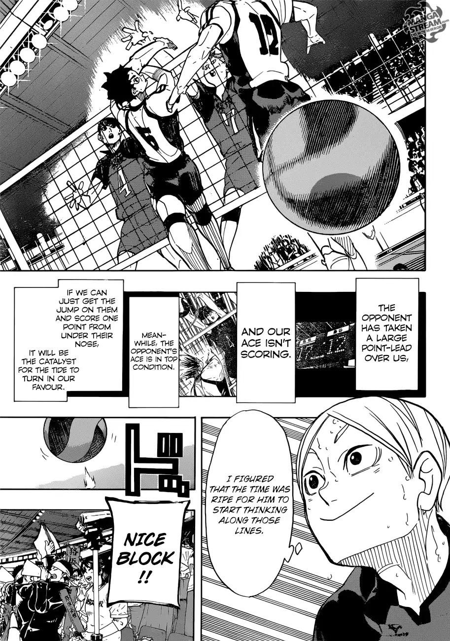 Haikyu!! Chapter 331 page 10 - Chapter 331: The Ace's Awakening