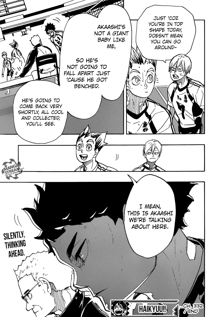 Haikyu!! Chapter 332 page 18 - Chapter 332: Star